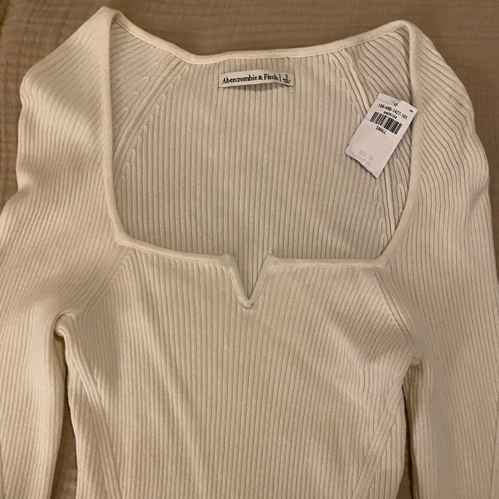Abercrombie & Fitch Sweetheart Sweater Bodysuit - Picture 4 of 5